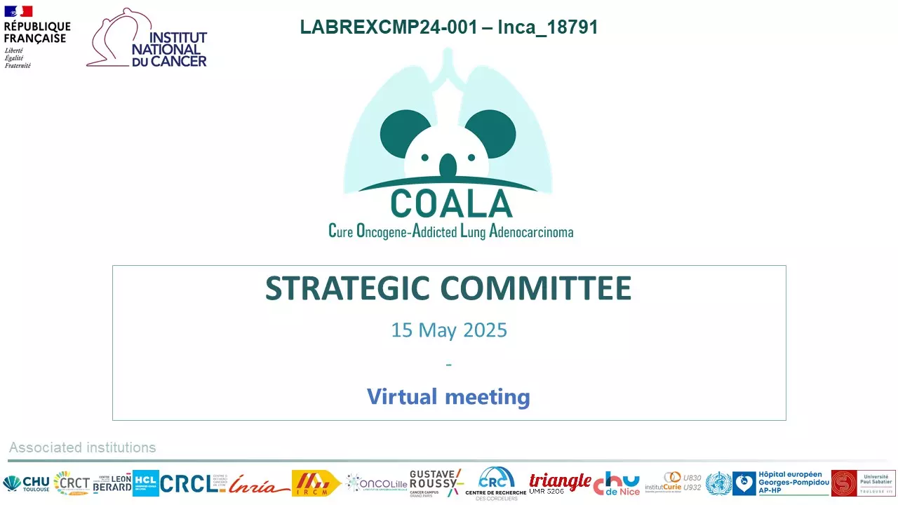 Photo de COALA Strategic Committee Meeting – May 15, 2025